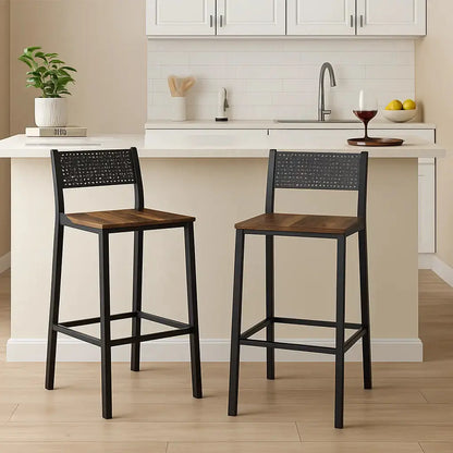 Chaise-de-bar-en-métal-et-bois-industriel-avec-dossier