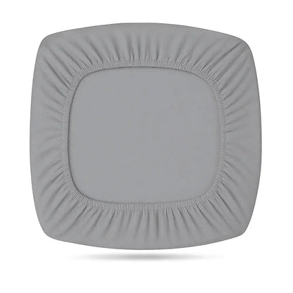 Housse d'assise pour tabouret de bar gris foncé