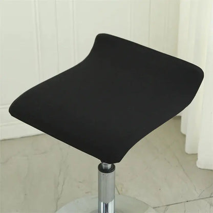 Housse d'assise pour tabouret de bar noir 1
