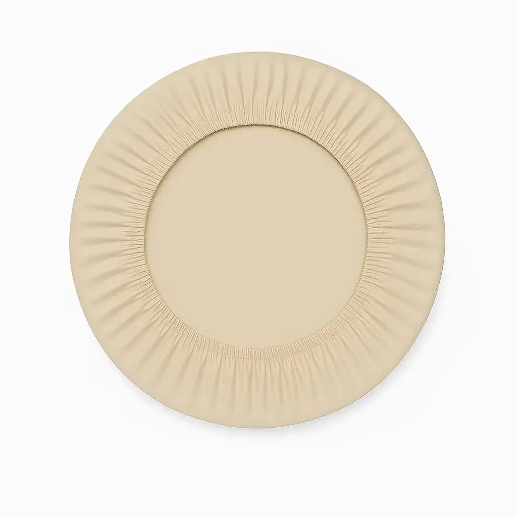 Housse de protection pour tabouret de bar crème