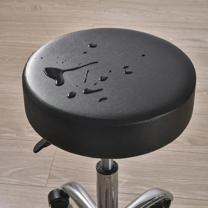 Housse de protection pour tabouret de bar noir 1