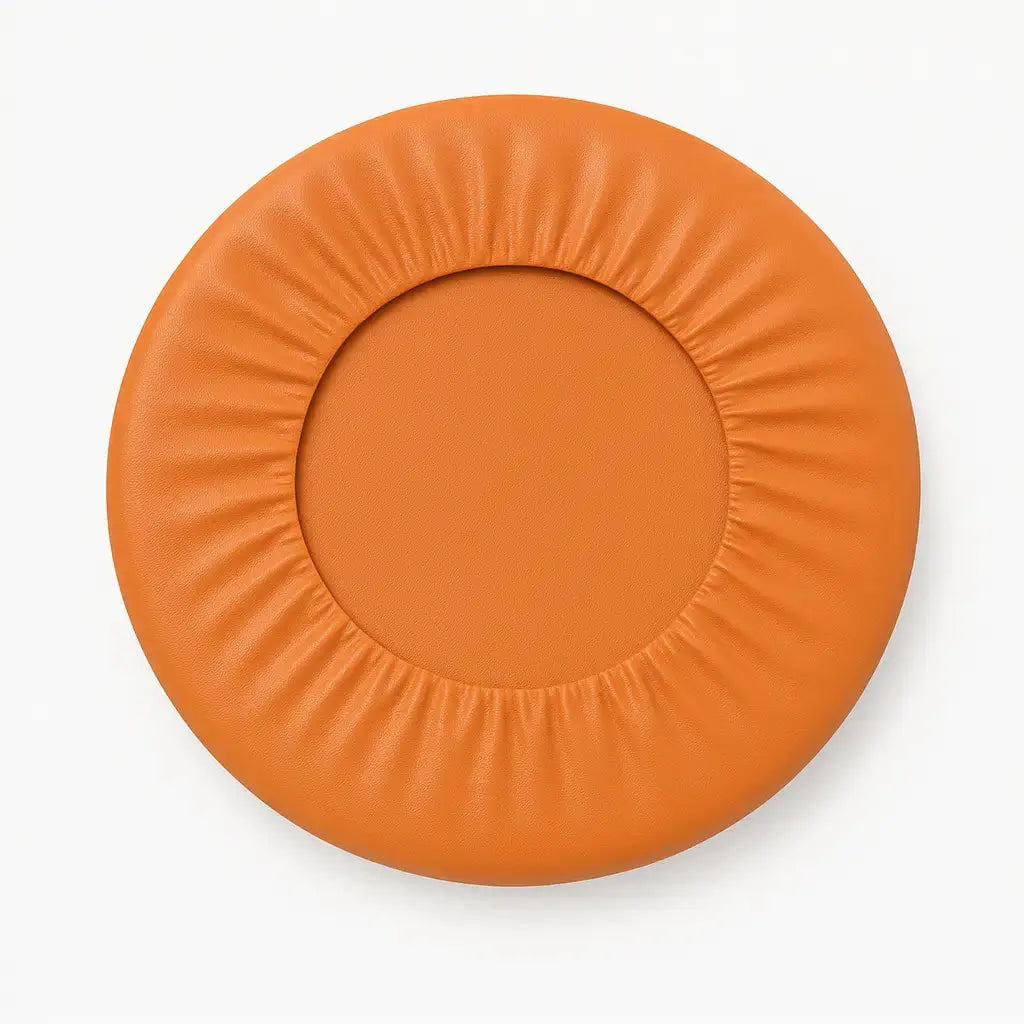 Housse de protection pour tabouret de bar orange