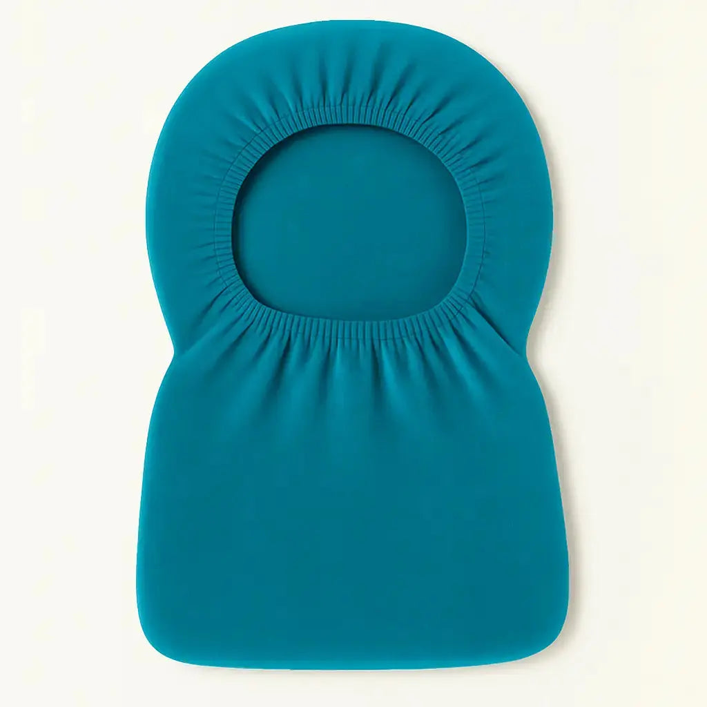 Housse de tabouret de bar scandinave bleu