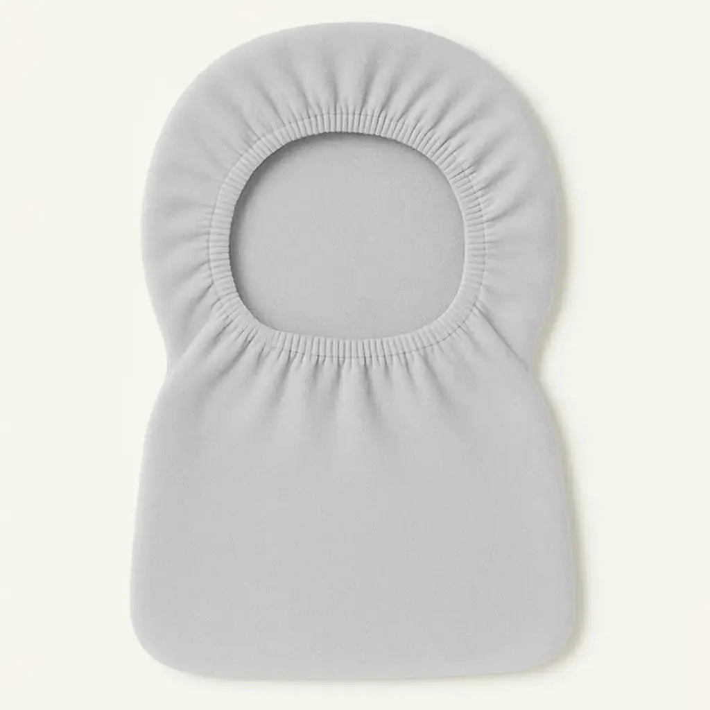 Housse de tabouret de bar scandinave gris clair