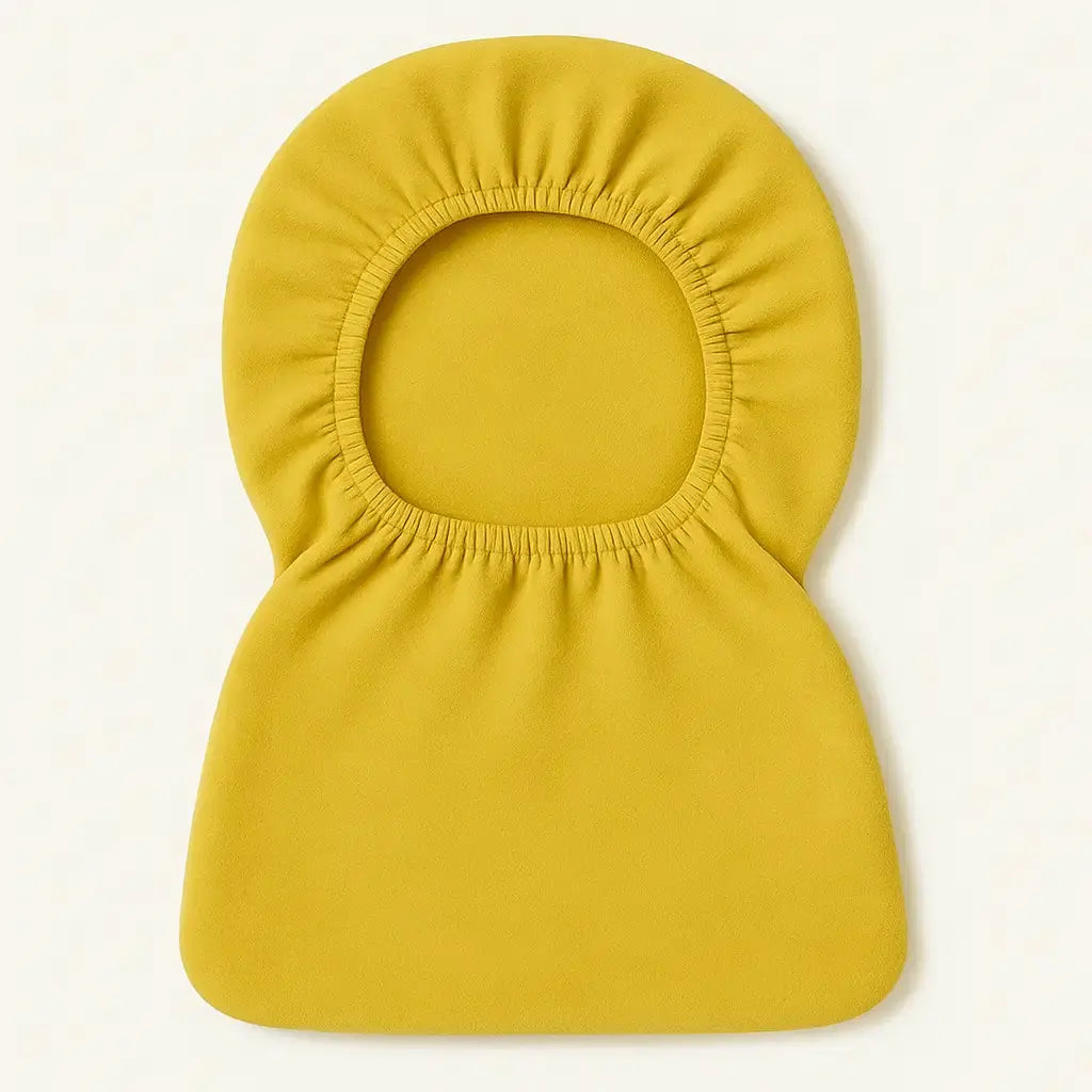 Housse de tabouret de bar scandinave jaune