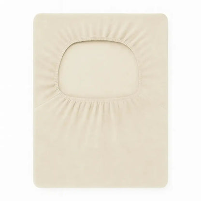 Housse extensible pour tabouret de bar beige