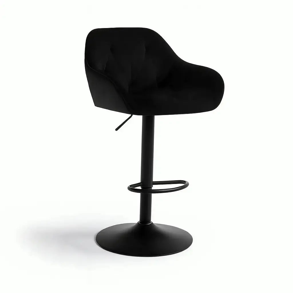 Tabouret de bar industriel avec accoudoirs - Lot de 2