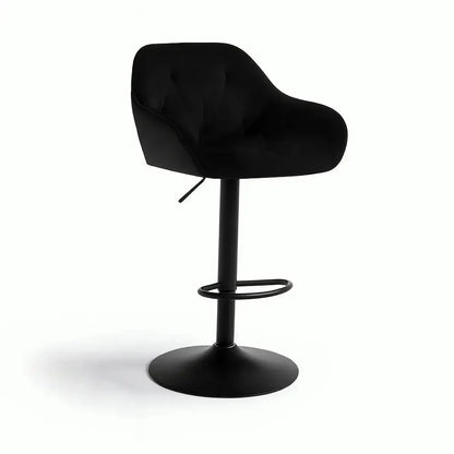 Tabouret de bar industriel avec accoudoirs - Lot de 2