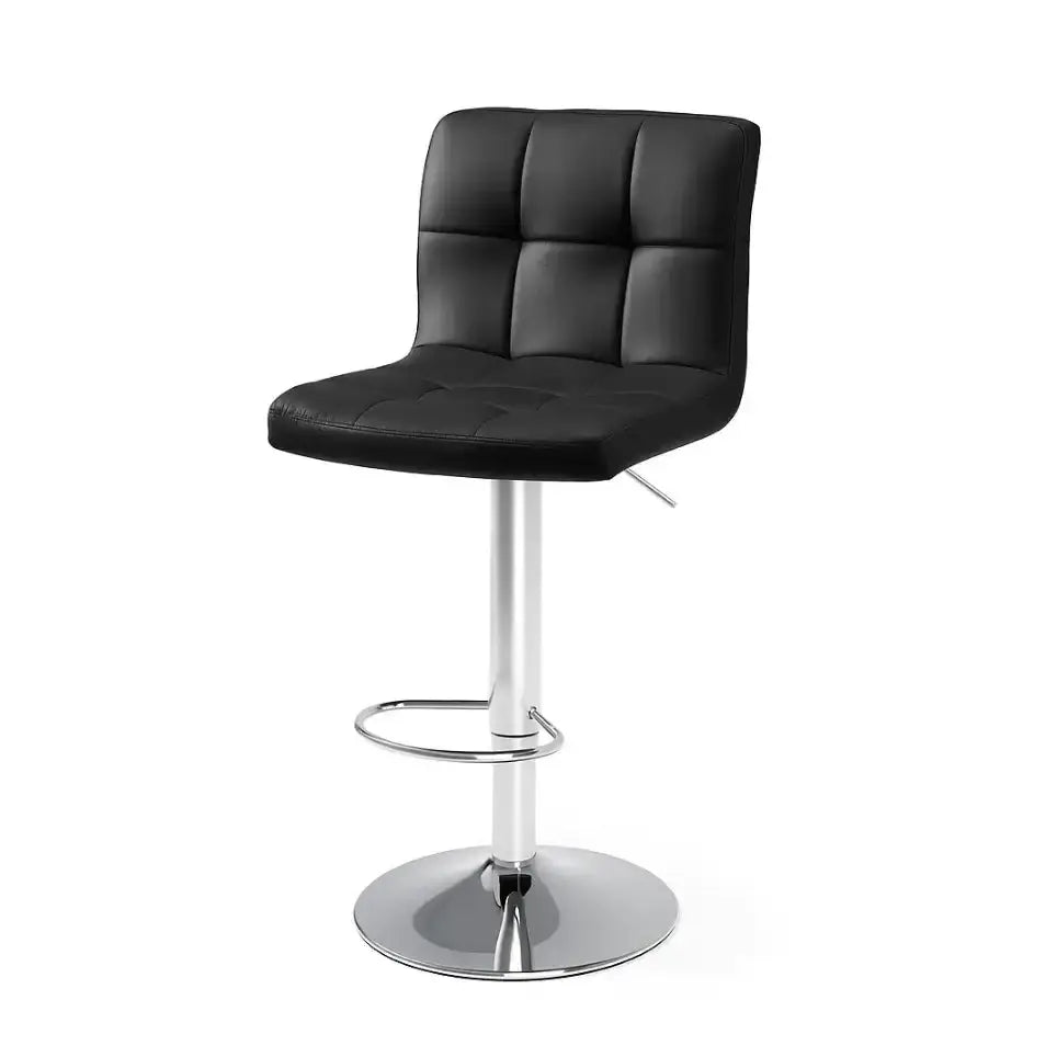 Tabourets-de-bar-industriel-en-cuir