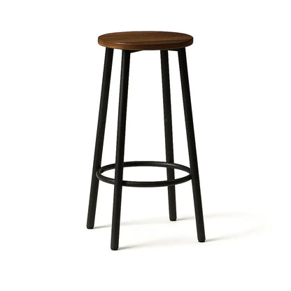 Tabourets de bar en bois Hauteur d’assise 65 cm 1