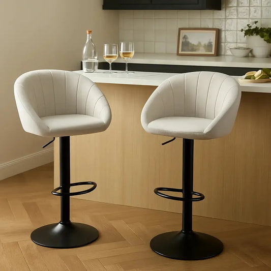 chaise-de-bar-pivotant-réglable