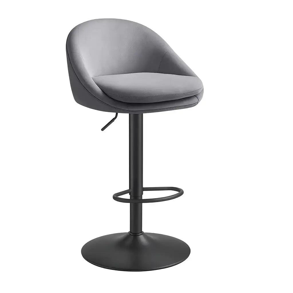 chaises-bar-pivotant-en-velours