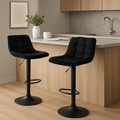 chaises-de-bar-en-tissus-réglable