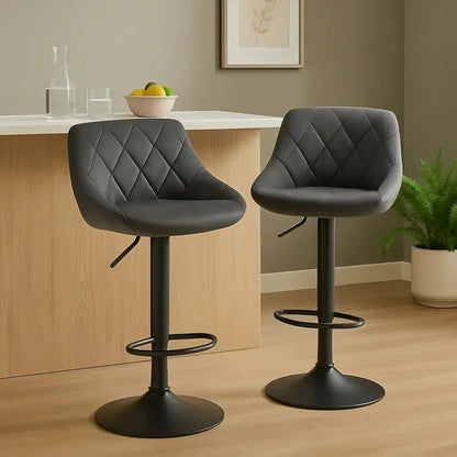 chaises-de-bar-industriel-gris