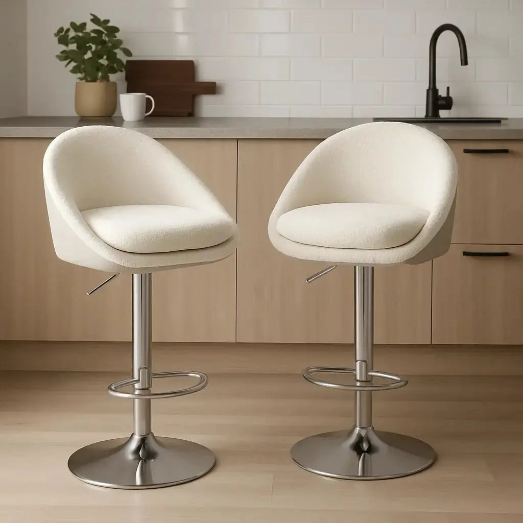 chaises-de-bar-pivotant-en-velours