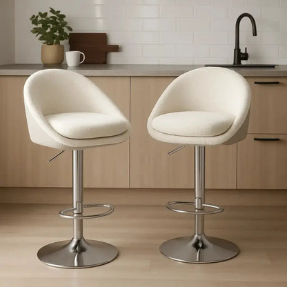 chaises-de-bar-pivotant-en-velours