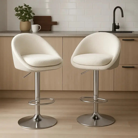 chaises-de-bar-pivotant-en-velours