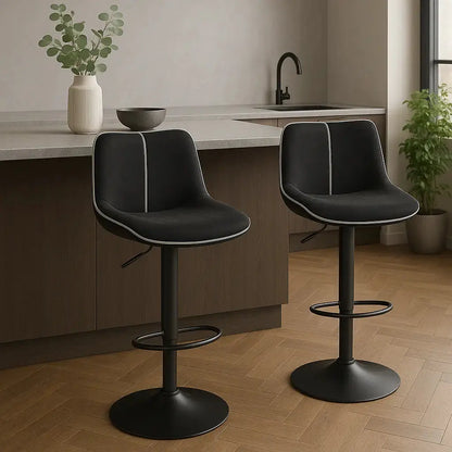 chaises-de-bar-pivotant-réglable-en-hauteur