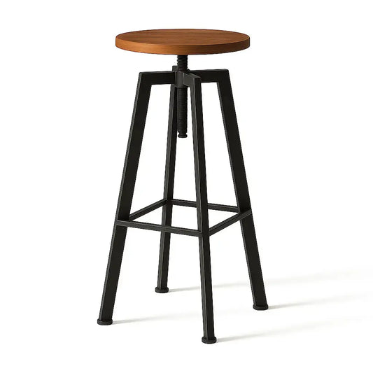 tabouret-de-bar-industriel-pivotant