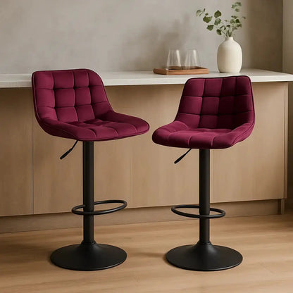 tabourets-bar-en-tissus-réglable