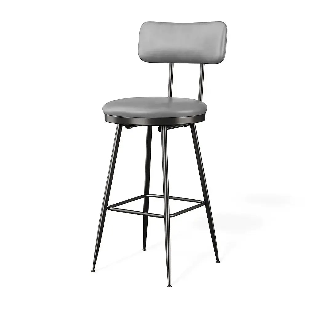 tabourets-bar-industriel-métal-avec-dossier