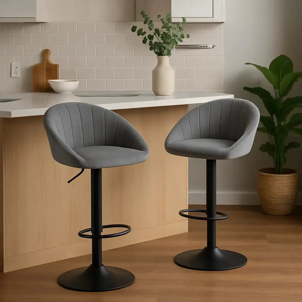 tabourets-bar-réglable-avec-dossier-et-accoudoirs