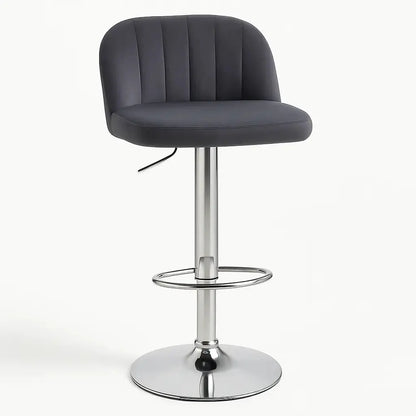 tabourets-de-bar-en-velours-réglable